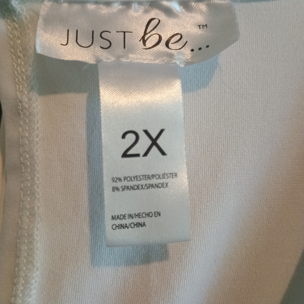 Just Be Women's Vertical Striped Jumpsuit  2X  Back Tie Effortless Chic‎ Boho - Picture 9 of 13